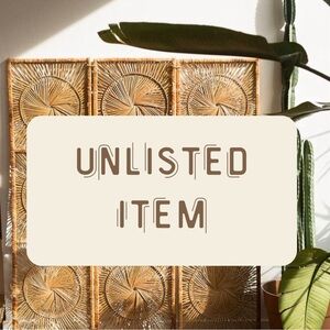 Boho 1-50 Unlisted Item🌾